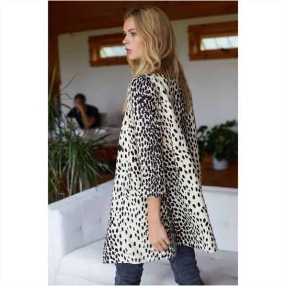 Emerson Fry London Coat Leopard 2 NWT - Picture 2 of 12